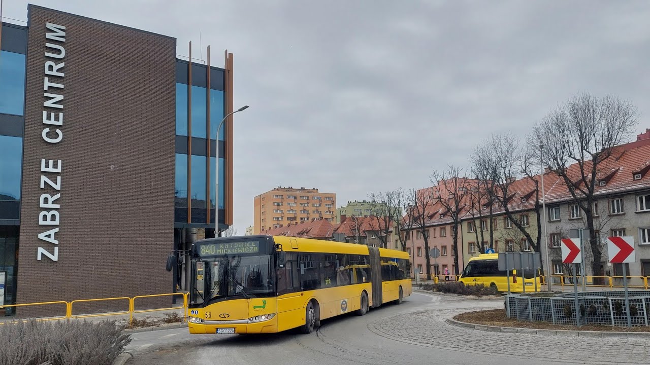 Solaris Urbino 18 III #56 | PKM Gliwice | Linia 840 | 🎵Silnik🎵