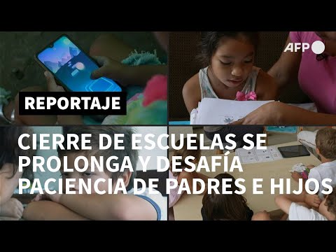 Cierre de escuelas se prolonga y desafía paciencia de padres e hijos en Panamá | AFP