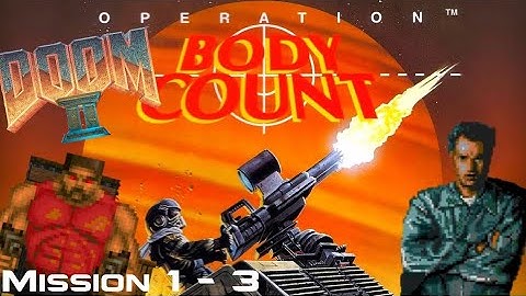 Operation Body Count (GZDoom) - Missions 1 - 3  1080p 60fps
