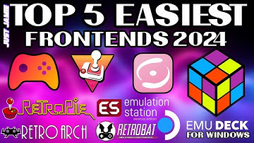Top 5 Easiest Emulator Frontends For Retro Gaming EVER #batocera #retrobat #retroarch