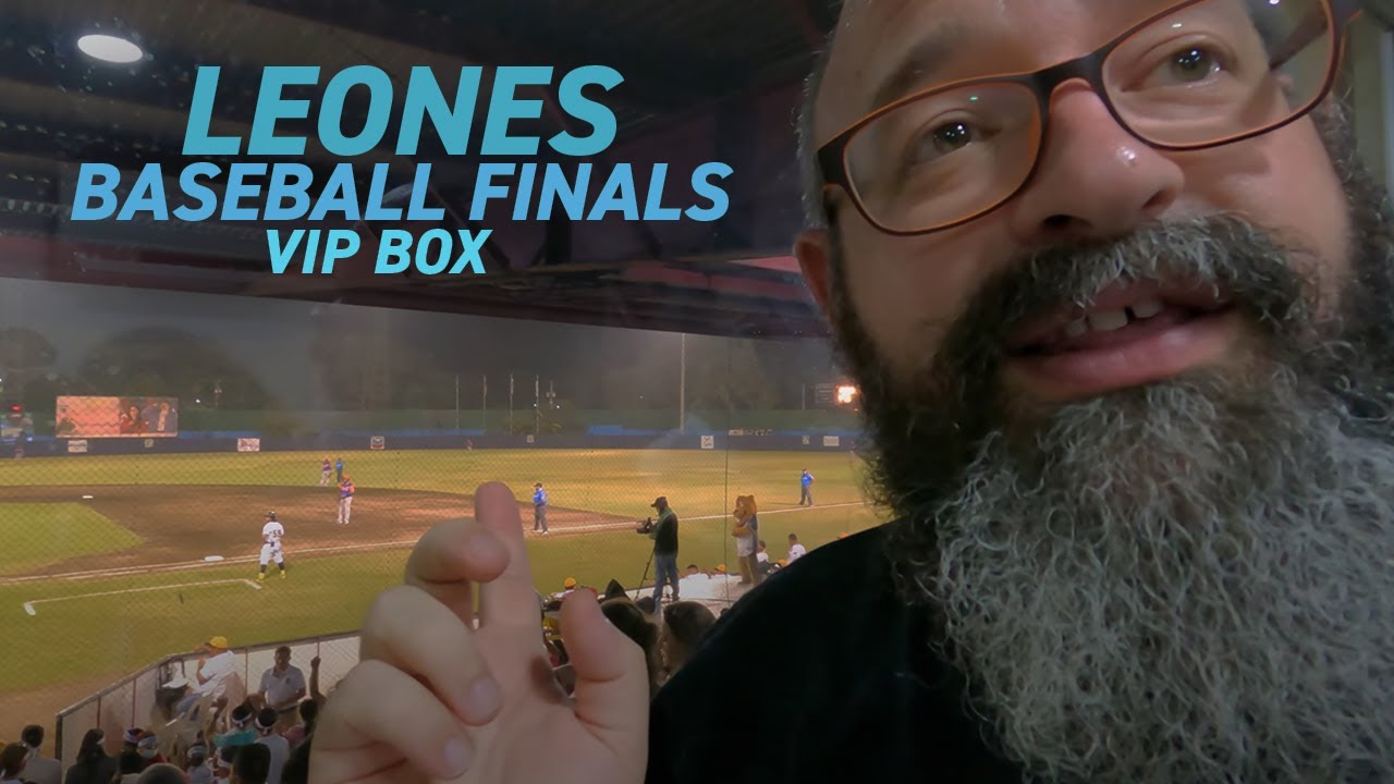 Leon Leones Baseball Finals VIP Box - Vlog 26 January 2022