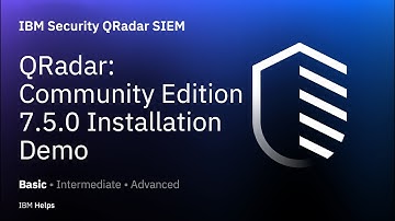 QRadar: Community Edition 7.5.0 Installation Demonstration