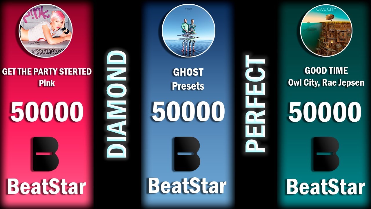 BeatStar | 3 DP - Pink | Presets | Owl City, Carly Rae Jepsen (NORMAL)