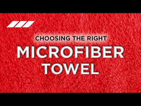 Microfiber detailing towels