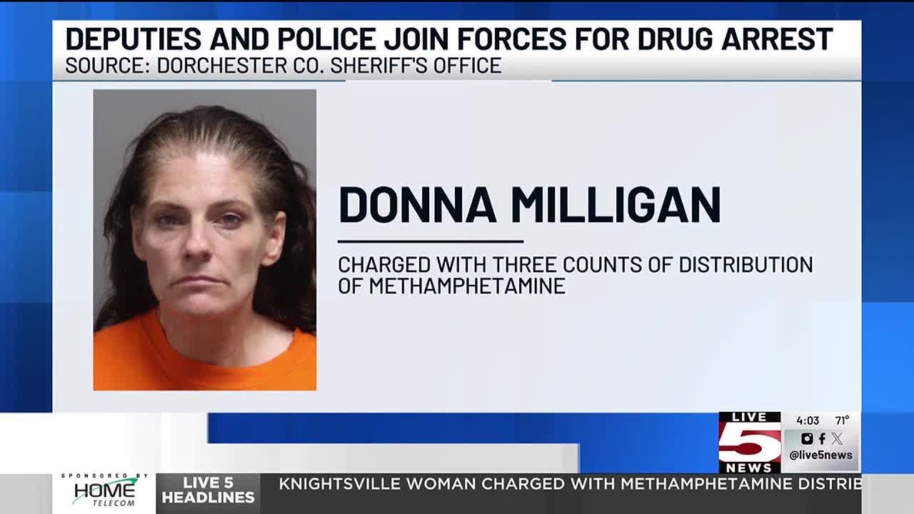 VIDEO: Knightsville woman charged with methamphetamine distribution ...