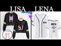 Lisa and Lena #34 BTS hoodies !!!!