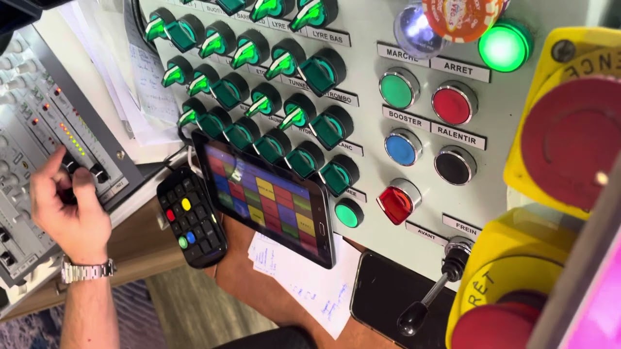 Le Sweety Foire de Dieppe 2023 vue du pilotage