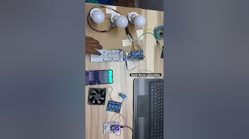 Wifi controlled Smart Home Automation using  Nodemcu and blynk application #automation #IOT