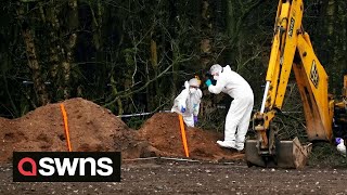 UK: Police launch investigation after human remains found in field | SWNS