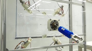 [First Demo] BM-Arm (Bio-muscular cable-driven arm) force control through CASPR cable-robot software