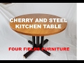 Cherry Pedestal Kitchen Table Four Fields Furniture Minneapolis and St. Paul Cherry Pedestal Kitchen Table Four Fields Furniture Minneapolis and St. Paul