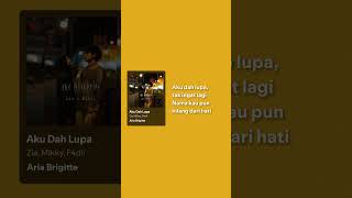 Aku Dah Lupa  Zia U0026 Mikky akudahlupa zia mikky lirikliriklagu viral
