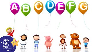 Alphabet Party + More Nursery Rhymes & Kids Songs  ABCs and 123s | Learn with Little Baby Bum