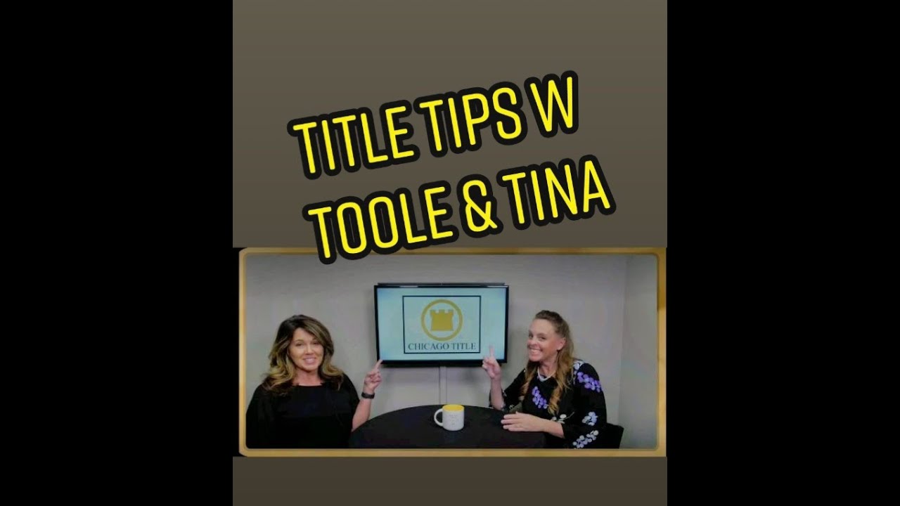 Wire Fraud - Title Tips w Toole & Tina Chicago Title Kansas City
