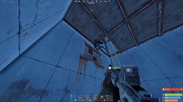 Rust Console beaming at locked crate