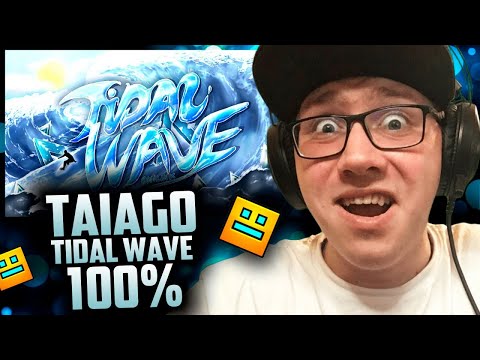 Taiago : (TOP 2) Tidal Wave 100% by Onilink | Geometry Dash | ГД | GD | РЕАКЦИЯ