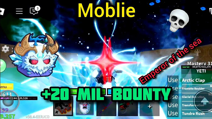YETI spam is INSANE..💀 (After Nerf) / Mobile Bounty Hunting / BloxFruits /Roblox