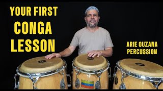 First Conga Lesson for Beginners – Learn the Basics with Arie Ouzana