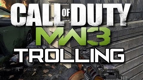 MW3 Trolling - How to Annoy People on MW3!