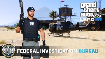 Playing GTA5 as FIB Fugitive Task Force | The Broker | GTA5 LSPDFR