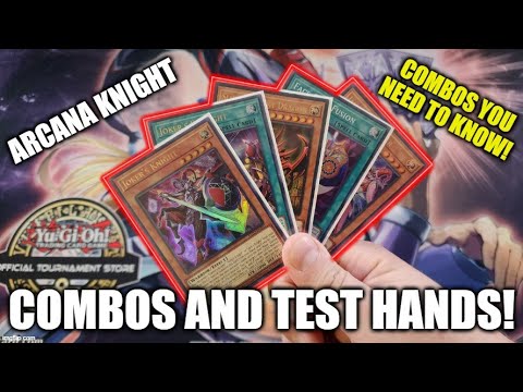 HOW TO PLAY AN ARCANA KNIGHT DECK! COMBOS AND TEST HANDS! (NOVEMBER 2024)  YU-GI-OH!