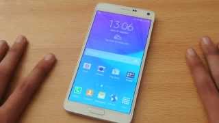 Samsung Galaxy Note 4 Android 4.4.4 KitKat Review HD