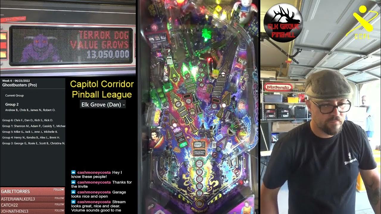 Capitol Corridor Pinball League Lodi 62322 YouTube