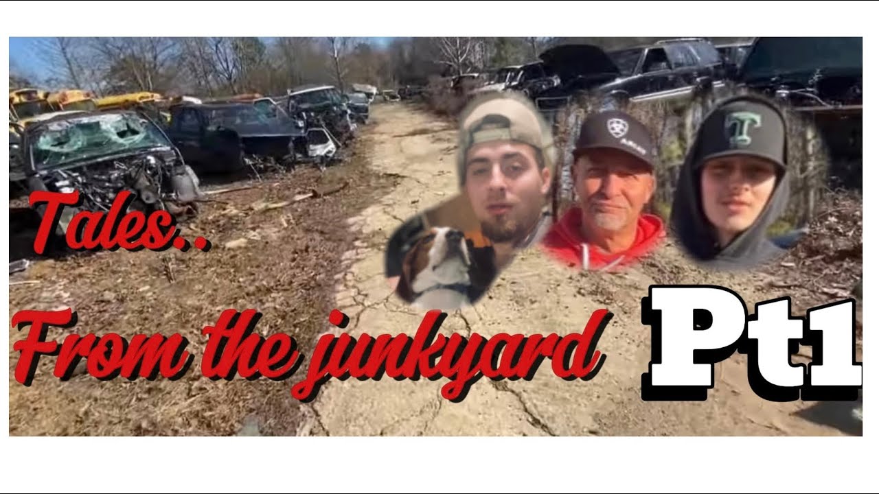 Tales from the junkyard! PT 1 +Pops plumbers crack problem!