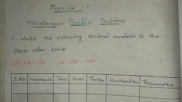 #samacheer kalvi #7th std maths #term-2 #chapter-1 #number system #Exercise 1.5