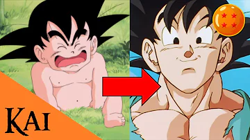 ¿Cuál es la edad de Kid Goku?