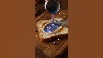 ASMR SPREADING ON TOAST 🍞.    #satisfying #aiasmr #asmr #relaxing #relax #spreading #viralvideo