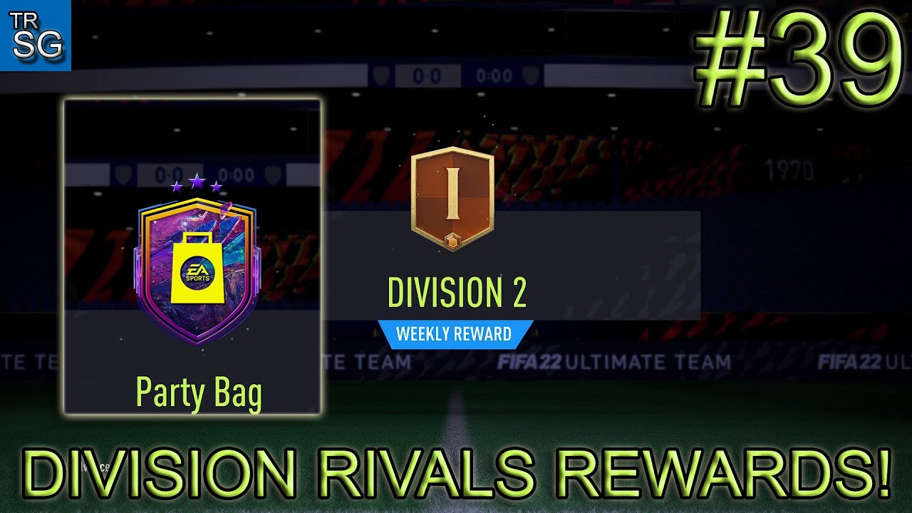 FIFA 22 - MY DIVISION RIVALS REWARDS - FUTURE STARS PARTY BAG 2 SBC! #39