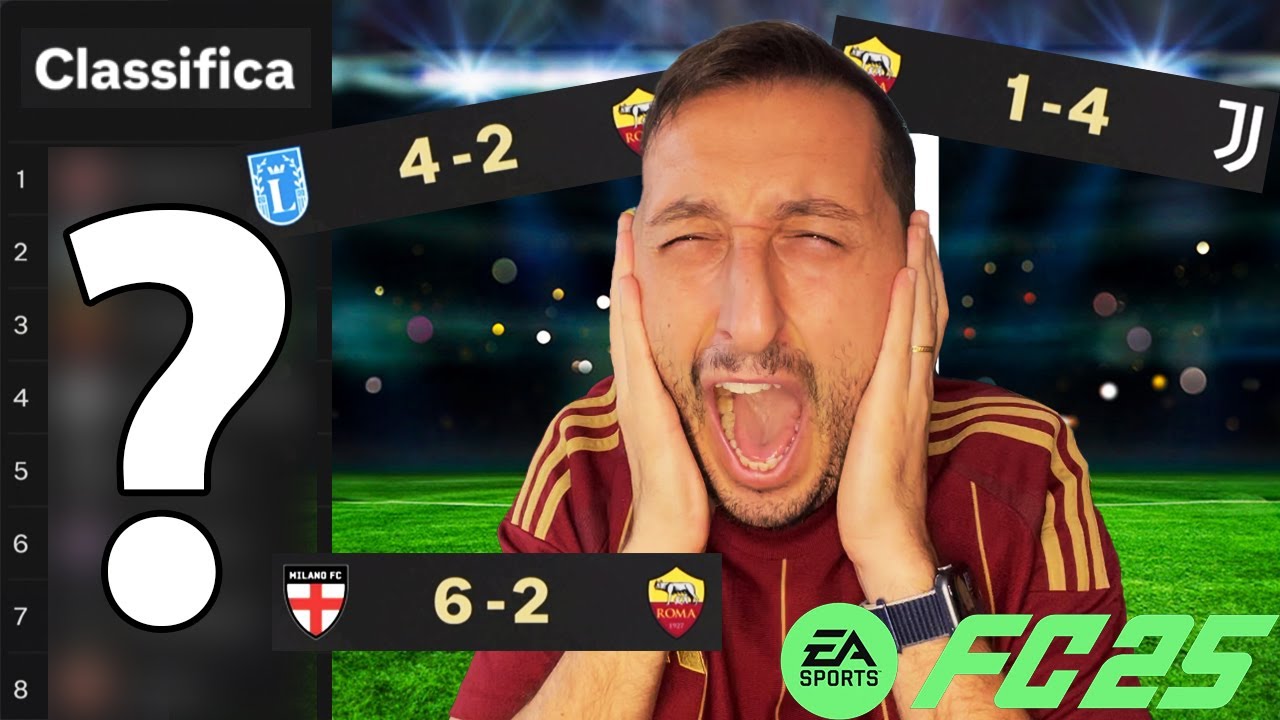 😰 Ho SIMULATO tutta la SERIE A su EA FC 25 e... NON CI POSSO CREDEREEE‼️