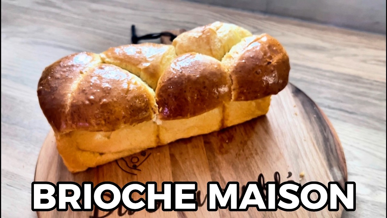 Brioche maison extra moelleuse et filante (recette complète)