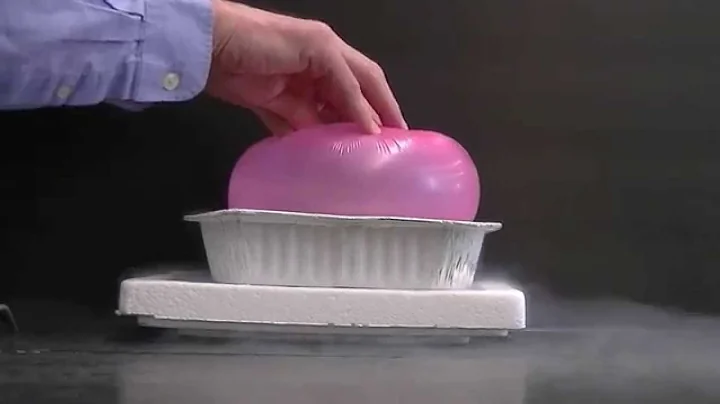 Ideal vs. Real Gases:  Cooling Balloons filled with Helium and Air in Liquid Nitrogen