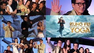 Kung Fu Yoga Press Conference Mumbai With Jackie Chan, Sonu Sood, Disha Patani & Amyra Dastur