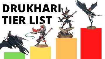 Drukhari Unit Tier List - Strongest and Weakest Units from the Dark Eldar Codex?