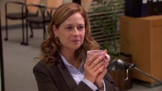 Dwight Punches Himself - The Office US