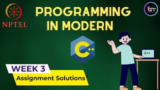 NPTEL Programming In Modern C++ Week3 Quiz Assignment Solution | July 2023 | IIT Kharagpur
