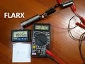 Тест солевых батареек FLARX AAA из магазина Fix Price