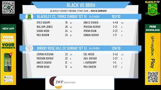 Blackley CC, Yorks Sunday 1st XI v Birkby Rose Hill CC Sunday 1st XI