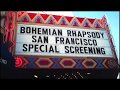 Bohemian Rhapsody SF screening cast interviews with Rami Malek, Joe Mazzello and Gwylim Lee