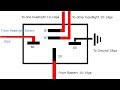 Ran Off Headlight Light Bar Wire Diagram