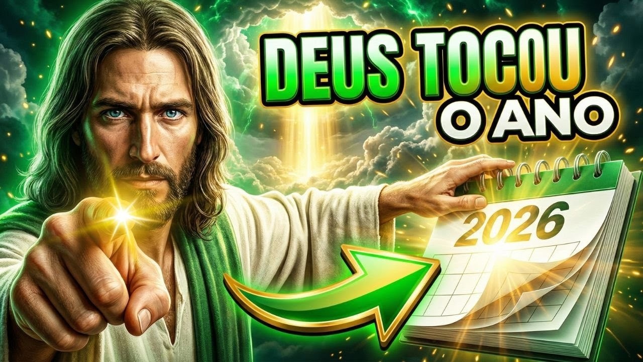 Filho… Deus colocou a mão no teu ano inteiro, e algo grande vai virar!