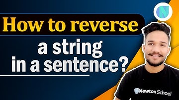 How to reverse a string in a sentence? | Javascript Tutorials