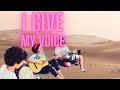 Original song l i give my voice  sacred song series