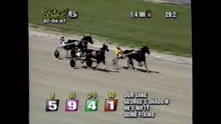 1997 Scioto Downs HE'S NIFTY David Miller OHSS 3yo C&G Trot $14,150