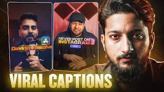 How to Create VIRAL Trending Captions in After Effects | Viral Reel Editing