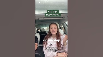 Learn How To Sign "Stupid" in ASL for Beginners | American Sign Language #shorts