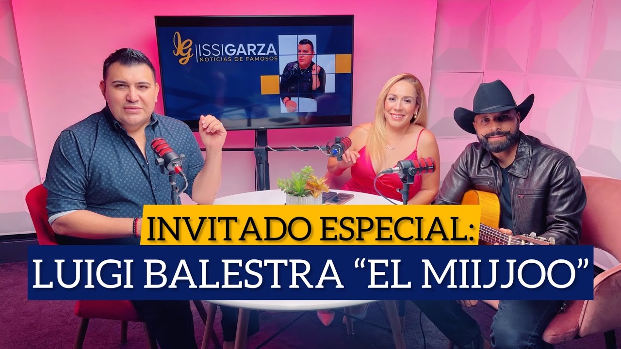 ENtrevista con Luigi Balestra "El Miijjoo"  nos visita en el estudio Parte 1
